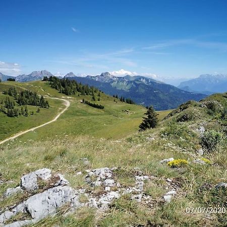 Appartement Montagne La Vallee Verte Coeur Station Hirmentaz Bellevaux Eksteriør bilde