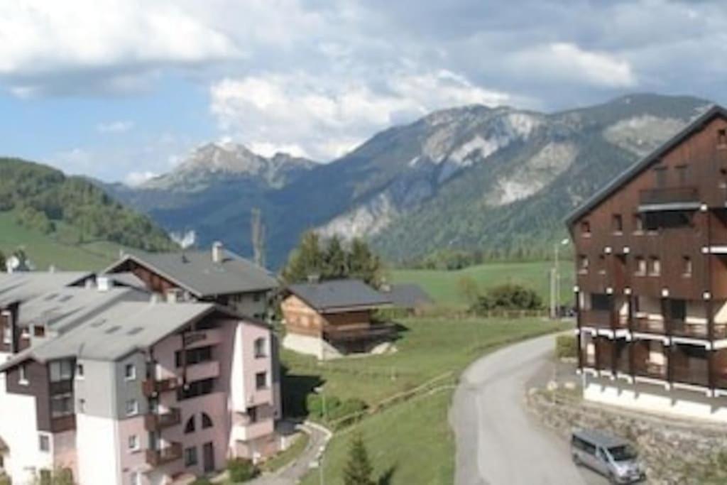Appartement Montagne La Vallee Verte Coeur Station Hirmentaz Bellevaux Eksteriør bilde