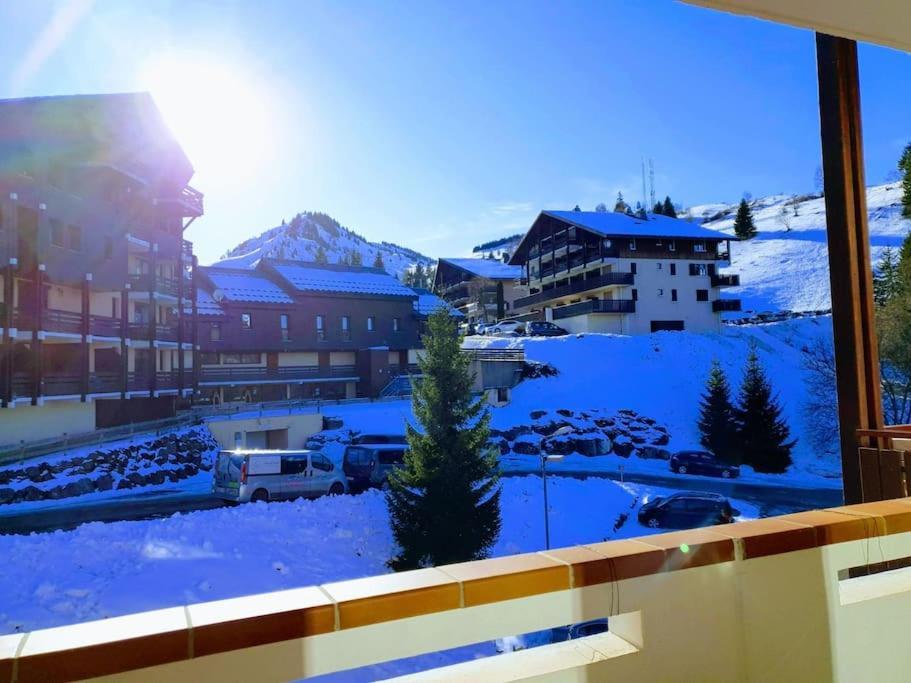 Appartement Montagne La Vallee Verte Coeur Station Hirmentaz Bellevaux Eksteriør bilde